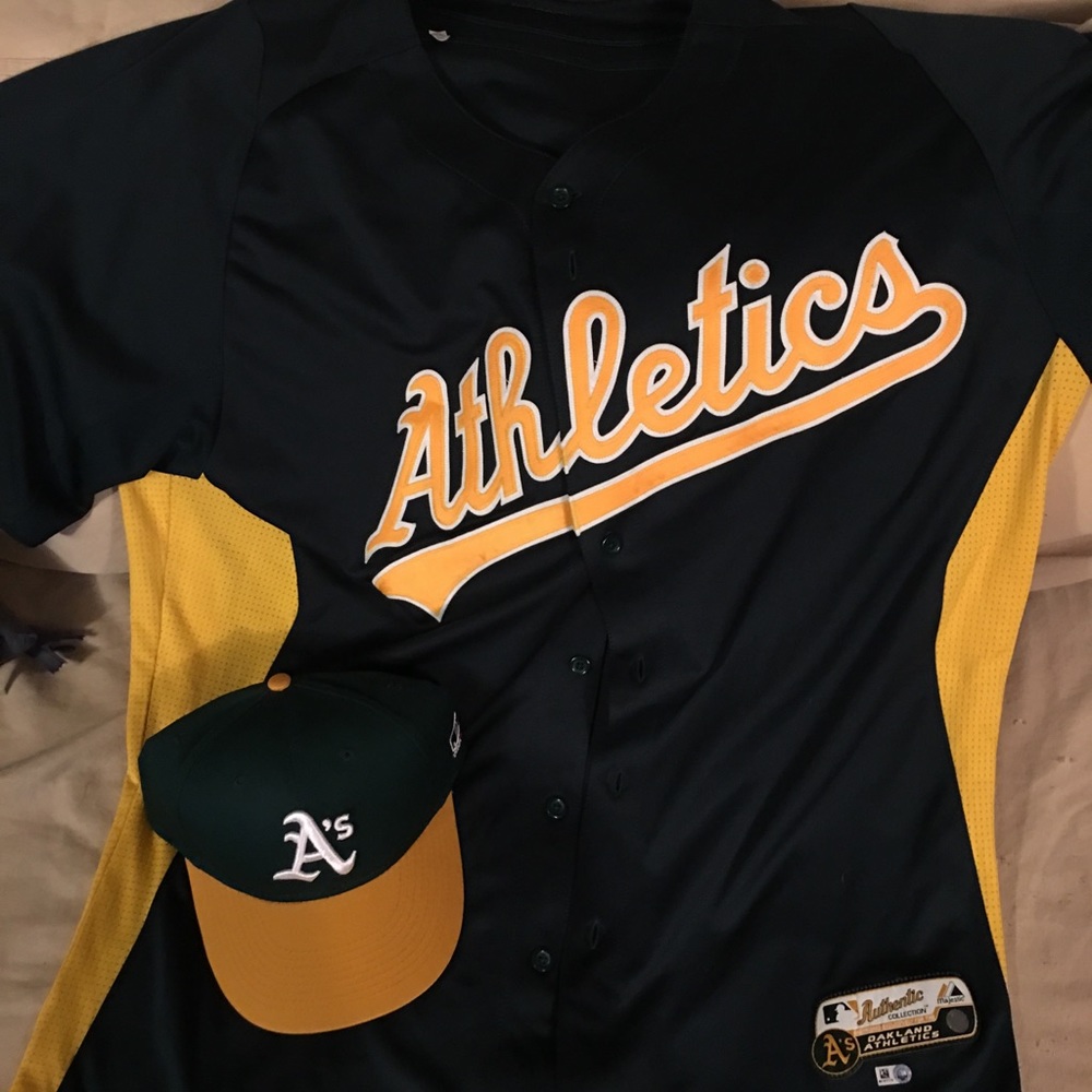 Oakland A’s Jersey/hat